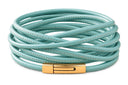 Harbor Wrap in Coastal Mist light aqua
