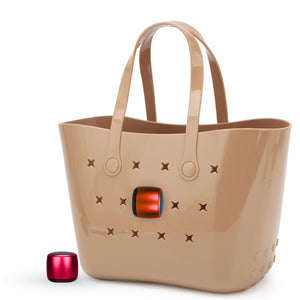 ToteTunes™ Waterproof Tote Speaker — Red